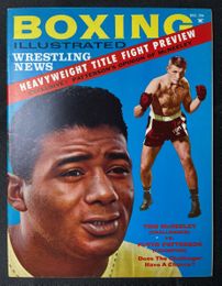 1961 December - Boxing Illustrated & Wrestling News - Floyd Patterson vs. Tom McNeeley Title Fight Preview / Georges Carpentier and Bob Orton Pinups
