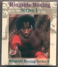 1996 RINGSIDE BOXING CARDS Unopened Box (24 Packs) FELIX TRINIDAD, MARCO ANTONIO BARRERA, PRINCE NASEEM HAMED Rookie Cards 1996 RINGSIDE BOXING CARDS Unopened Box (24 Packs) FELIX TRINIDAD, MARCO ANTONIO BARRERA, PRINCE NASEEM HAMED Rookie Cards