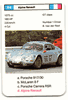B. Van der Rest 8d - 1975 FX Schmid "Racing Cars - Top Trumps" Auto Racing Card
