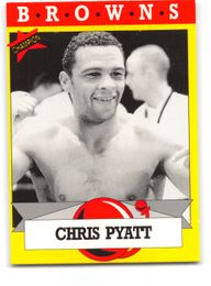 Chris Pyatt 1993 Brown's Boxing Card