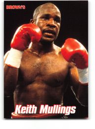 Keith Mullings 1999 Brown's Boxing Card