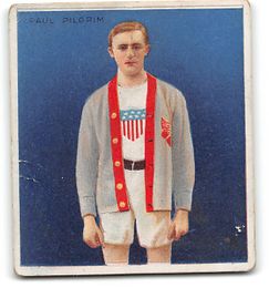 Paul Pilgrim - T-218 Sports Tobacco Card Mecca Factory No. 30