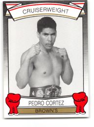 Pedro Cortez 1992 Brown's Boxing Card