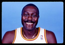 Purvis Short - 1988-89 NBA Color Photo Slide - Houston Rockets