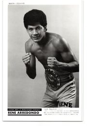 RENE ARREDONDO Vintage c. 1992 Japan World Boxing Card Photo Premium #129