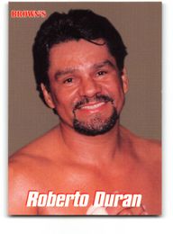 Roberto Duran 1999 Brown's Boxing Card