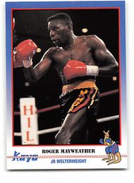 Roger Mayweather - 1991 Kayo Anaheim Test Card #144
