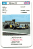 Ronnie Peterson 1b - 1975 FX Schmid "Racing Cars - Top Trumps" Formula 1 Auto Racing Card