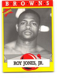 Roy Jones Jr. 1993 Brown's Boxing Card
