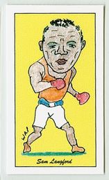 Sam Langford - 2000 W.R. Priddy Antiques "50 Fighting Champions" Boxing Card
