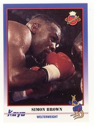 Simon Brown - Kayo Boxing Card #42