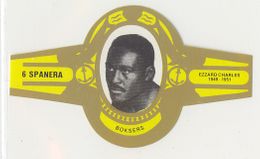 Spanera Belgian Cigar Band - c. 1979 Yellow Type - Ezzard Charles #6