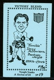 Terry McGovern - 1994 Victory Blend / Rover "Tough Yanks - 1st Series of 20" Boxing Card