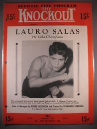 The Knockout Boxing Program - December 11, 1948 - Lauro Salas vs. Harold Dade
