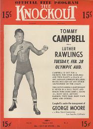 The Knockout Boxing Program - March 4, 1950 - Tommy Campbell vs. Luther Rawlings