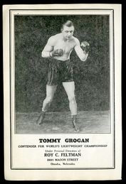 Tommy Grogan - Vintage 1930 Promotional Advertisement