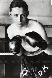 Unknown Jewish Boxer "DK" - Archive Photo - c. 1930's