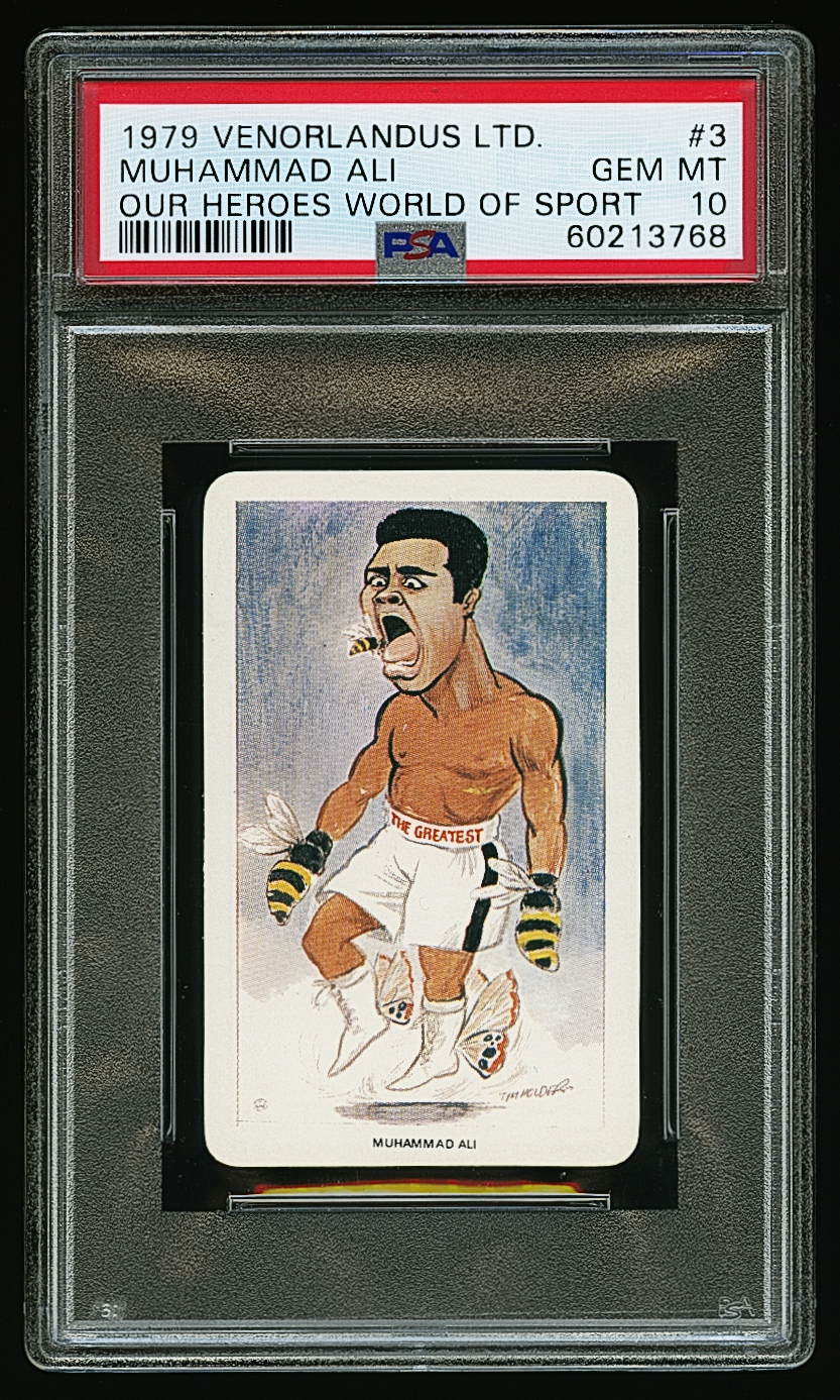 1979 Venorlandus Ltd. Our Heroes / World of Sport Sports Card