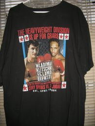 Wladimir Klitschko vs. Lamon Brewster - Vintage 2004 Souvenir T-Shirt