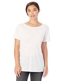 Alternative Ladies' Cross-Back Slinky-Jersey T-Shirt. 3098B2