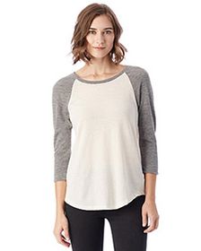 Alternative Ladies' Eco-Jersey Raglan Baseball T-Shirt. 61352