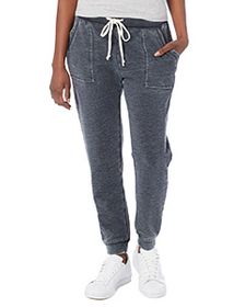 Alternative Ladies' Long Weekend Burnout French Terry Pants. 8632F