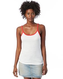 Alternative Ladies' Ringer Vintage Jersey Cami Tank Top. 5094BP