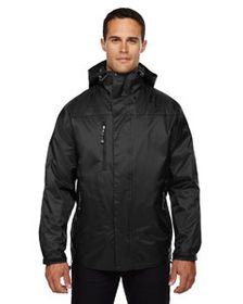 Ash City - North End Adult Performance 3-in-1 Seam-Sealed Hooded Jacket. 88120