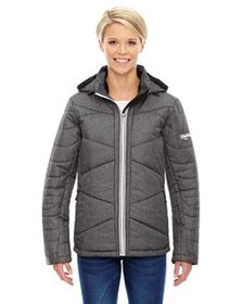 Ash City - North End Ladies' Avant Tech Mlange Insulated Jacket with Heat Reflect Technology. 78698
