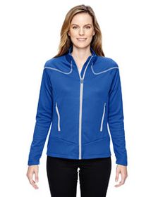 Ash City - North End Ladies' Cadence Interactive Two-Tone Brush Back Jacket. 78806