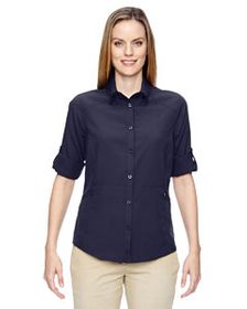 Ash City - North End Ladies' Excursion Concourse Performance Shirt. 77047