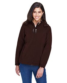 Ash City - North End Ladies' Glacier Insulated Three-Layer Fleece Bonded Soft Shell Jacket with Detachable Hood. 78080