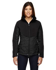 Ash City - North End Ladies' Innovate Insulated Hybrid Soft Shell Jacket. 78679