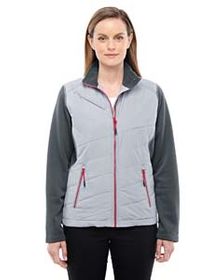 Ash City - North End Ladies' Quantum Interactive Hybrid Insulated Jacket. 78809