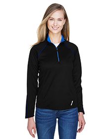 Ash City - North End Ladies' Radar Quarter-Zip Performance Long-Sleeve Top. 78187