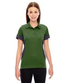 Ash City - North End Ladies' Refresh UTK cool?logik Coffee Performance Mlange Jersey Polo. 78677