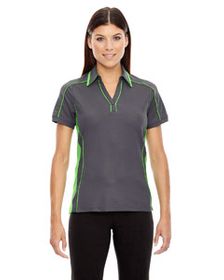 Ash City - North End Ladies' Sonic Performance Polyester Piqu Polo. 78648