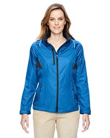 Ash City - North End Ladies' Sustain Lightweight Recycled Polyester Dobby Jacket withPrint. 78200