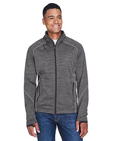 Ash City - North End Men's Flux Mlange Bonded Fleece Jacket. 88697