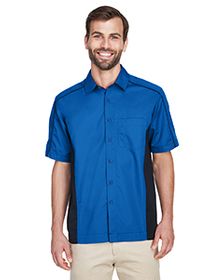 Ash City - North End Men's Fuse Colorblock Twill Shirt. 87042