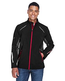 Ash City - North End Men's Pursuit Three-Layer Light Bonded Hybrid Soft Shell Jacket with Laser Perforation. 88678