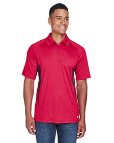 Ash City - North End Men's Serac UTK cool-logik Performance Zippered Polo. 88657