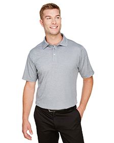 Devon & Jones CrownLux PerformanceMen's Address Melange Polo. DG22