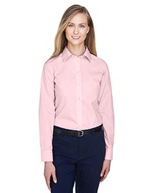 Devon & Jones Ladies' Crown Woven Collection Solid Broadcloth. D620W