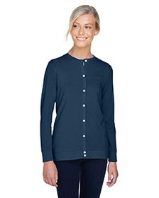 Devon & Jones Ladies' Perfect Fit Ribbon Cardigan. DP181W