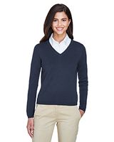 Devon & Jones Ladies' V-Neck Sweater. D475W