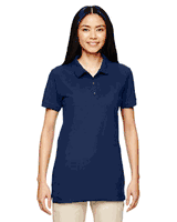 Gildan Ladies' Premium Cotton Ladies' 6.6oz. Double Piqu Polo. G828L