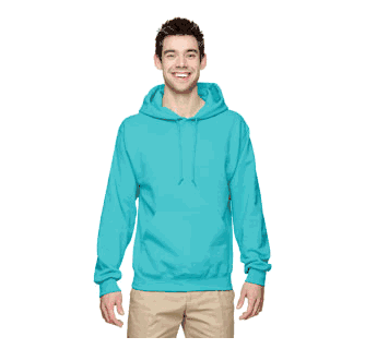 Jerzees Adult 8 oz. NuBlend® Fleece Pullover Hood. 996