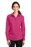 Port Authority Ladies SuperPro Twill Shirt. L663