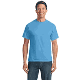 Port & Company Men's Essential Tall T-Shirt (PC61T) - Yellow, 4XLT, 100% Cotton Heavyweight Tee